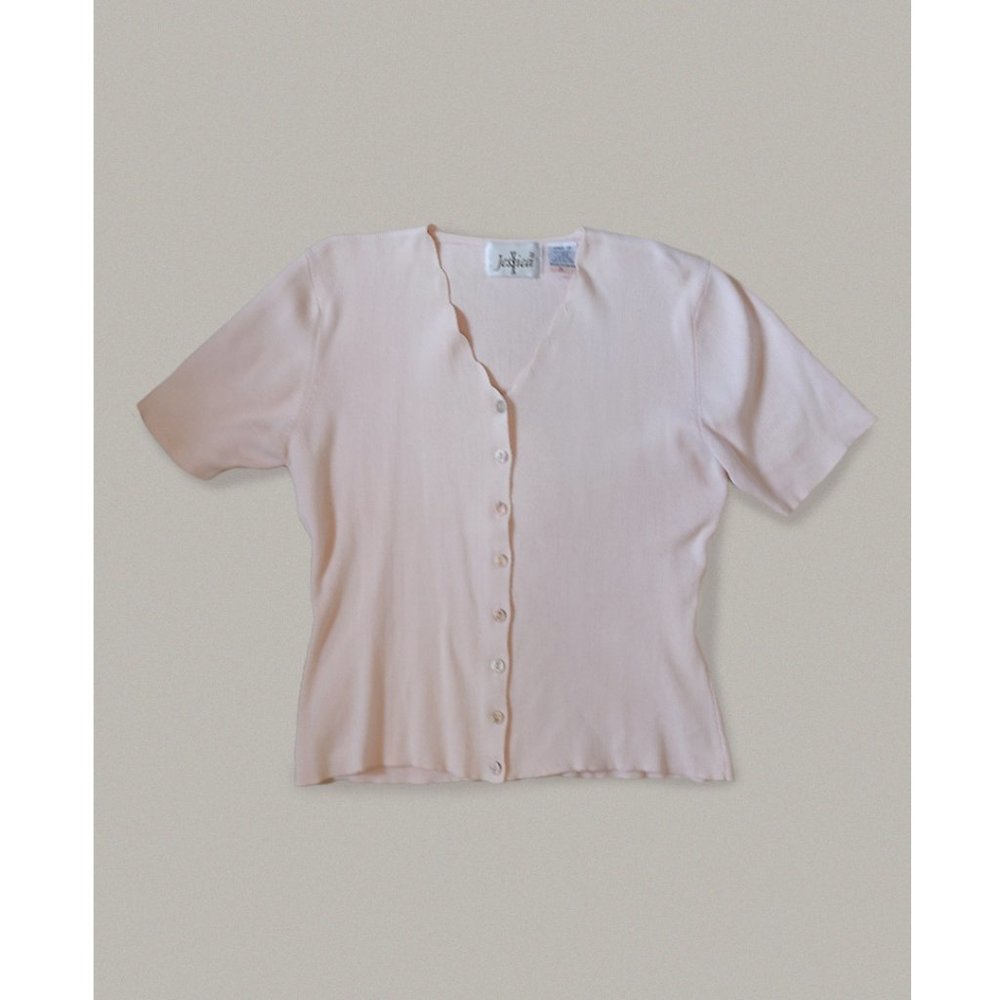 Vintage Jessica for Sears knit cardigan